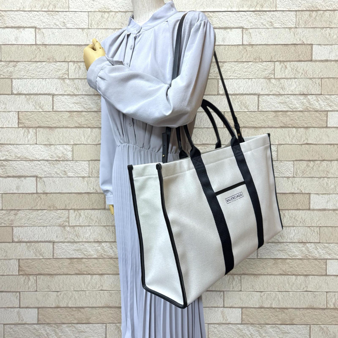 BALENCIAGA バレンシアガ ハードウェア ラージ トート ショルダー