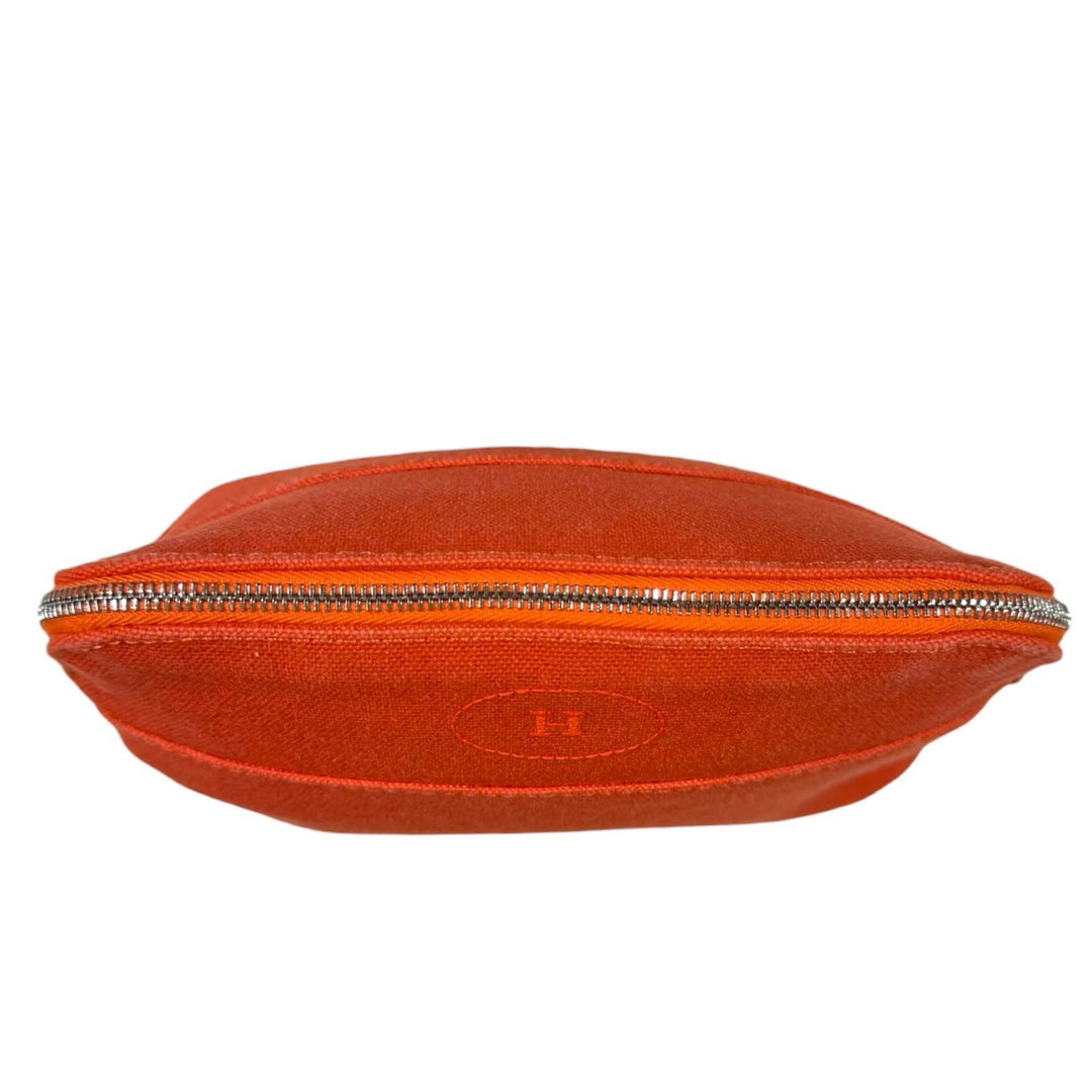 HERMES エルメス ボリードポーチミニ コスメポーチ ポーチ コットン