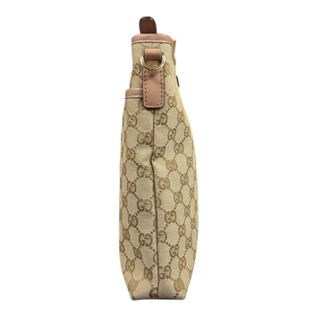 GUCCI グッチ GGキャンバス ショルダーバッグ GGキャンバス ベージュ