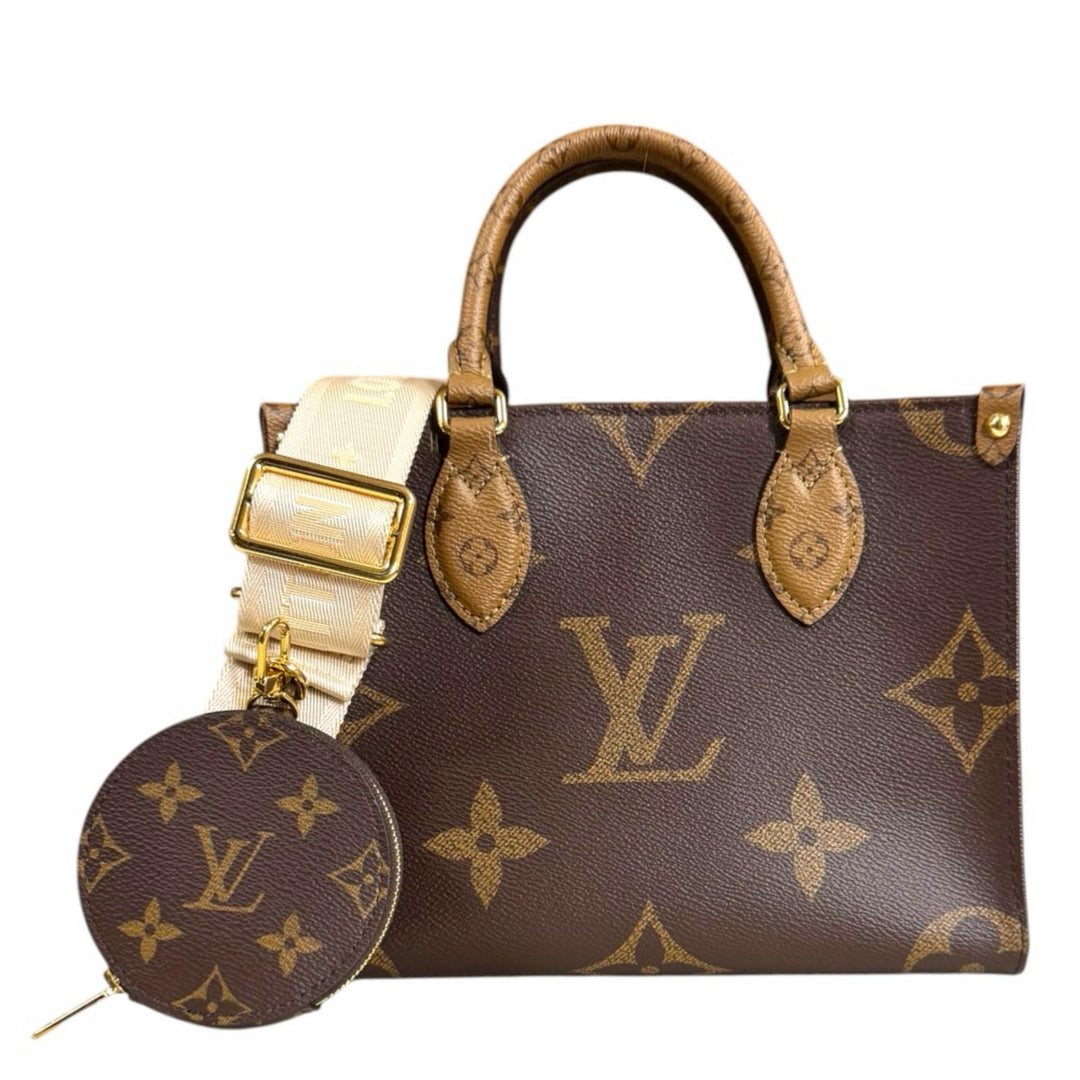 【17日まで値下げ中】Louis Vuitton ルイヴィトン オンザゴーPM LOUIS VUITTON ルイヴィトン オンザゴー PM モノグラムジャイアント