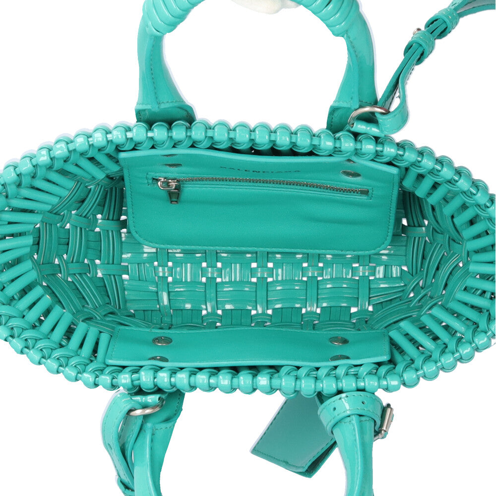 ⭐︎極美品⭐︎バレンシアガ エナメル ビストロバスケットバッグXS BALENCIAGA バレンシアガ ビストロ XXS ショルダーバッグ エナメル