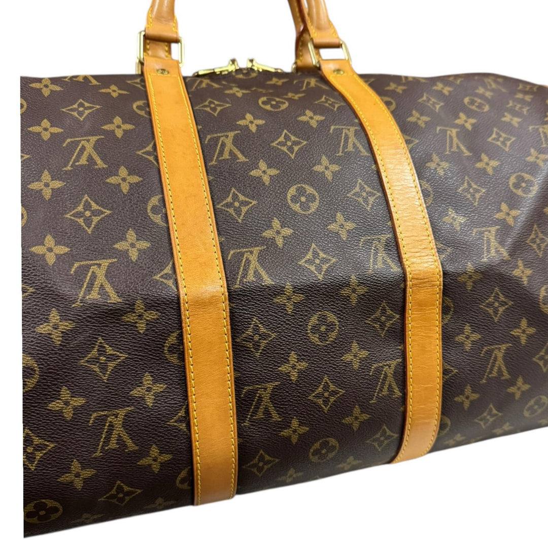 LOUIS VUITTON ルイヴィトン キーポル50バンドリエール モノグラム