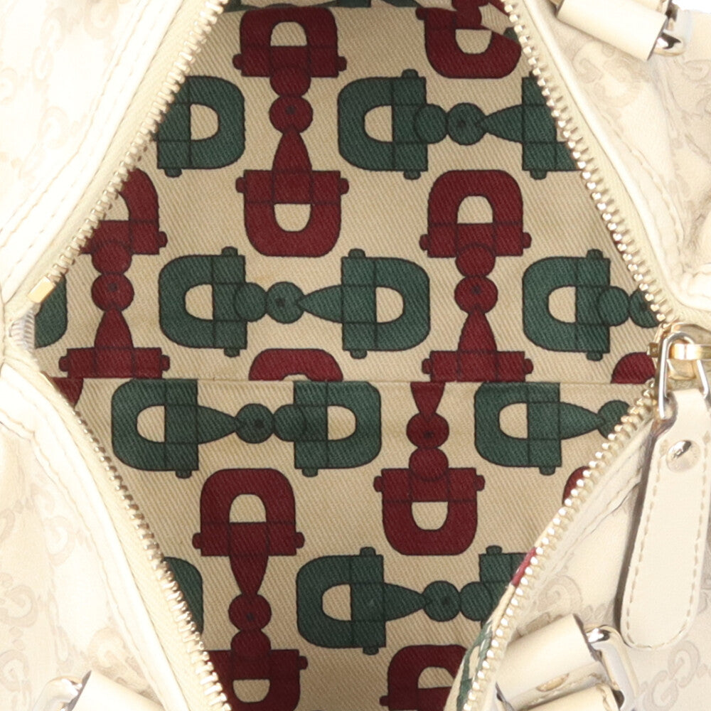 GUCCI グッチ ミニボストンバッグ グッチシマ ハンドバッグ レザー