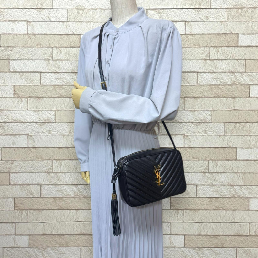 SAINT LAURENT サンローラン ルー カメラバッグ ショルダーバッグ