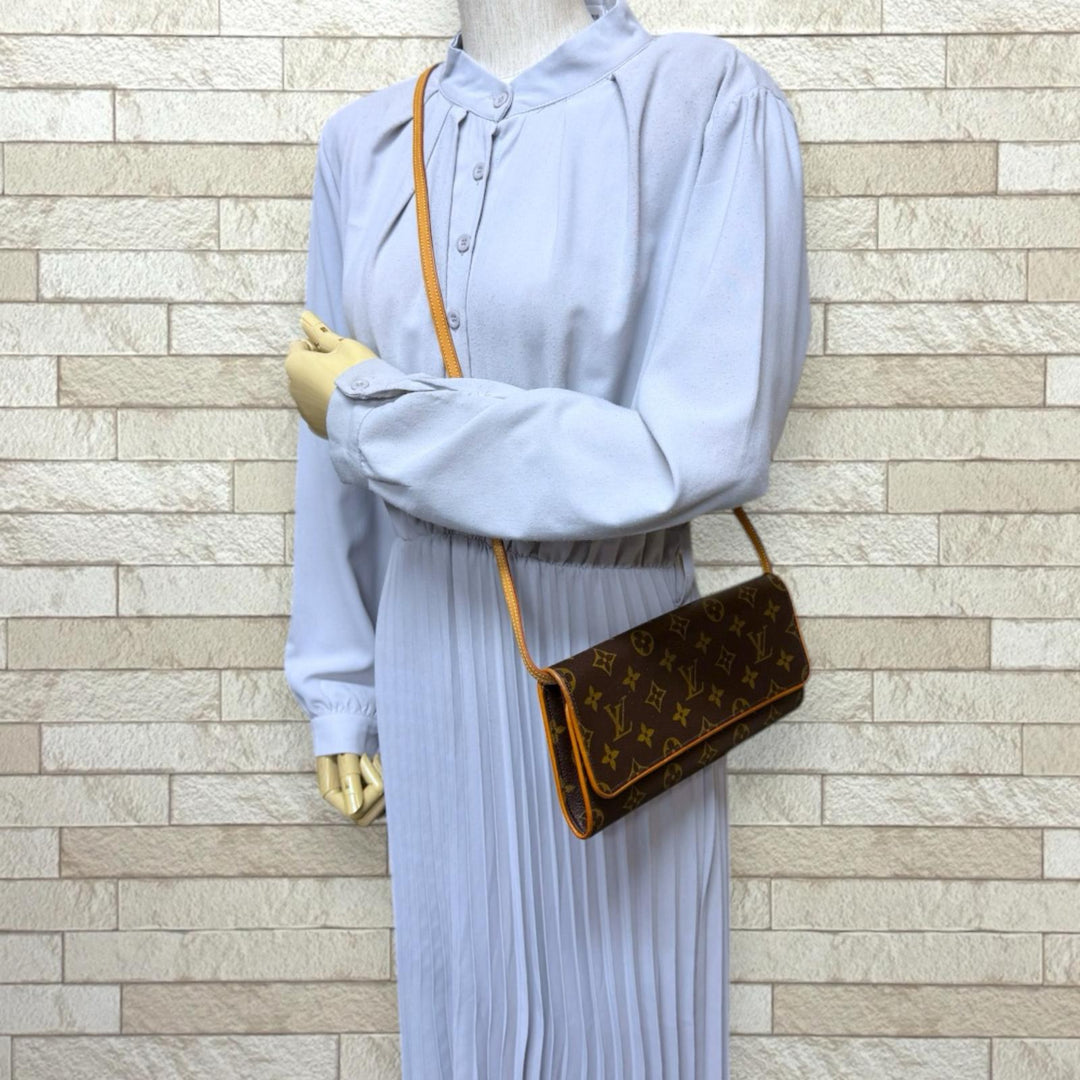 LOUIS VUITTON ルイヴィトン ポシェットツインGM モノグラム