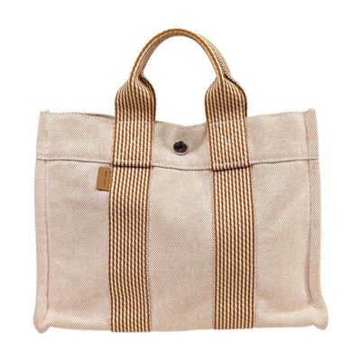 HERMES エルメス トートPM ニューフールトゥ トートバッグ キャンバス