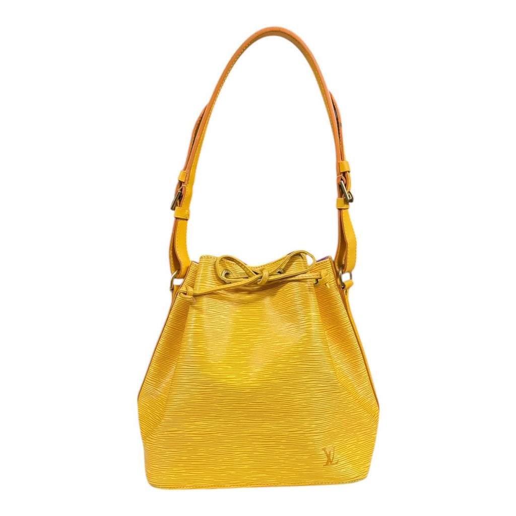 ルイヴィトン LOUIS VUITTON プチノエ エピ ショルダーバッグ イエロー