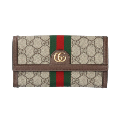 GUCCI グッチ GG コンチネンタルウォレット シェリーライン 長財布 GG