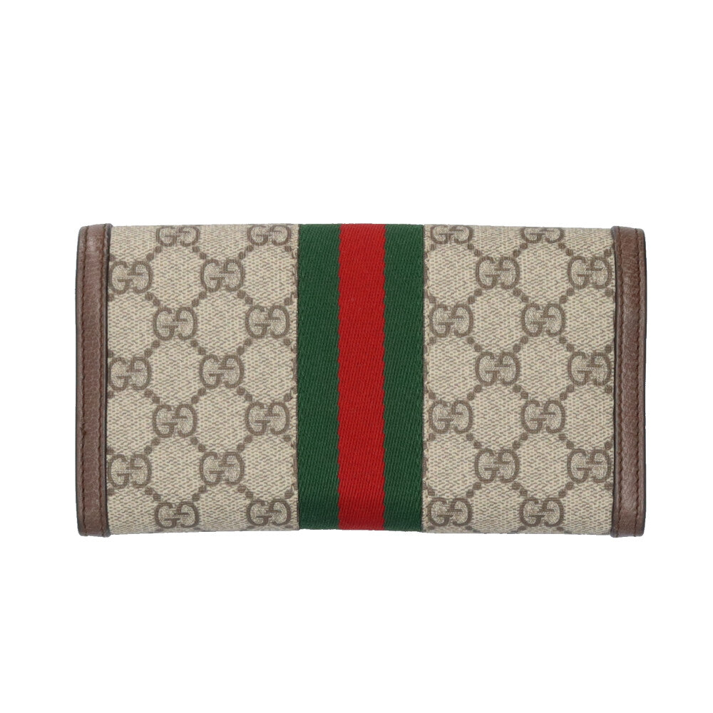 GUCCI グッチ GG コンチネンタルウォレット シェリーライン 長財布 GG