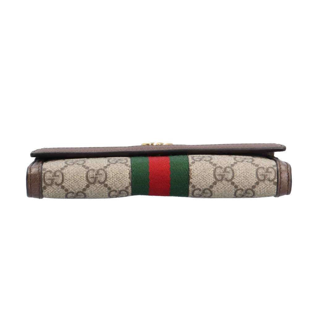 GUCCI グッチ GG コンチネンタルウォレット シェリーライン 長財布 GG