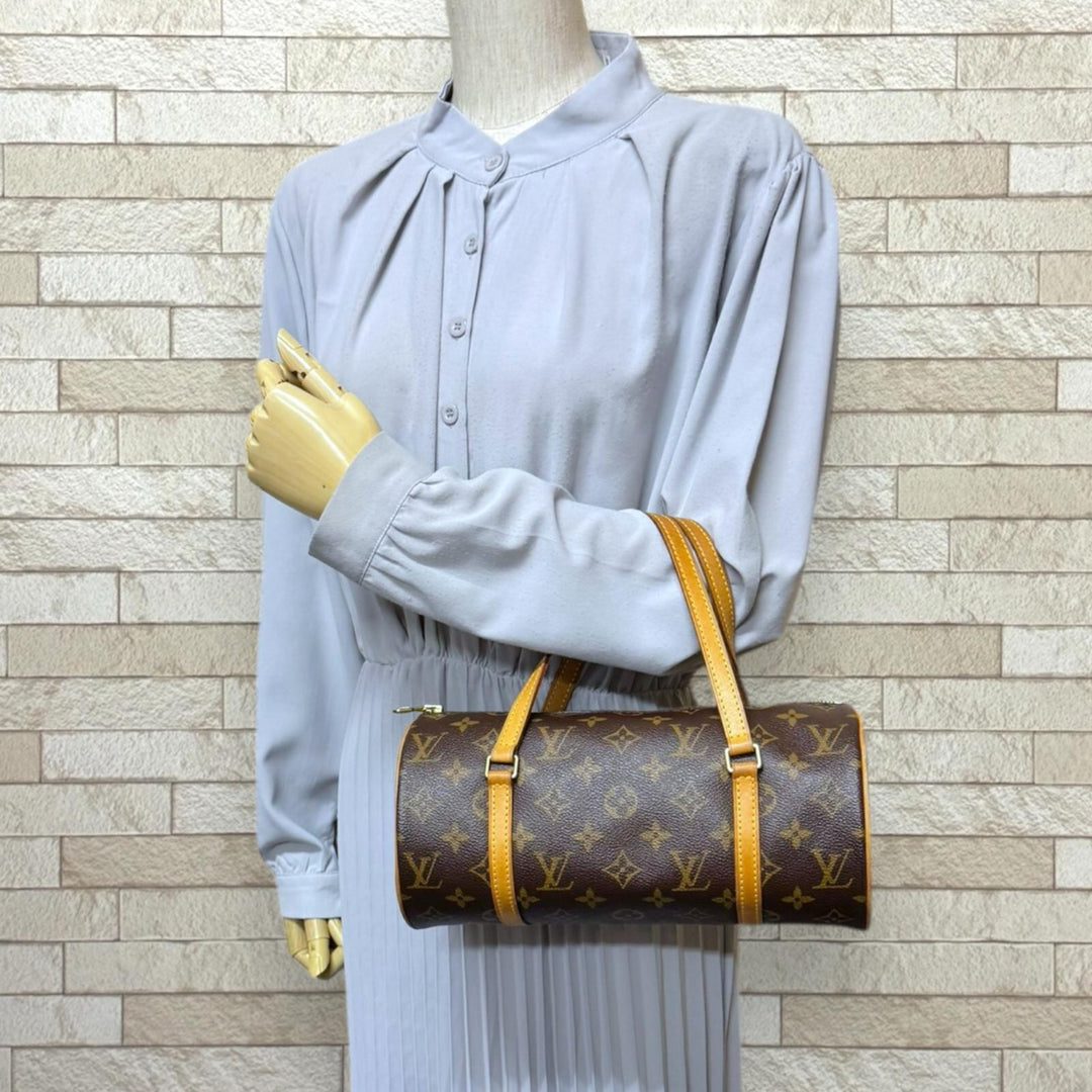 【美品！】LOUIS VUITTON パピヨン26 ハンドバッグモノグラム LOUIS VUITTON（ルイ・ヴィトン） パピヨン26 ハンドバッグ モノグラム
