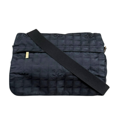 CHANEL シャネル ニュートラベル ショルダーバッグ ナイロンジャガード