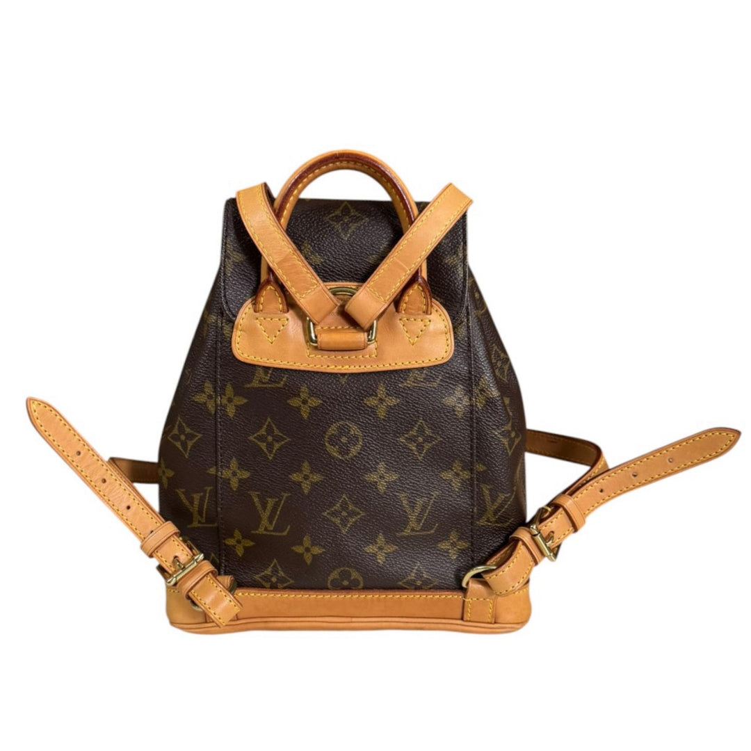LOUIS VUITTON ルイヴィトン ミニモンスリ モノグラム リュック