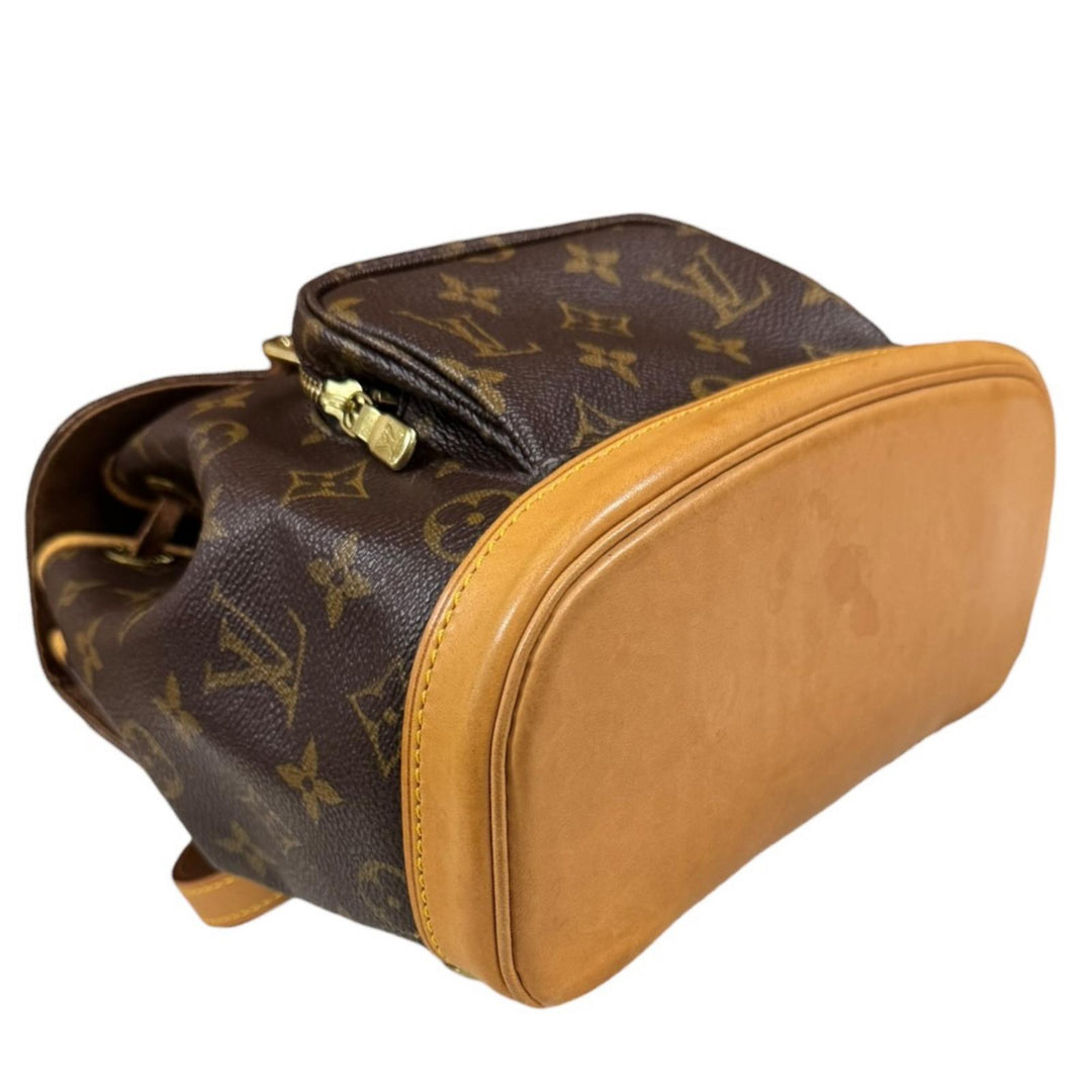 LOUIS VUITTON ルイヴィトン ミニモンスリ モノグラム リュック