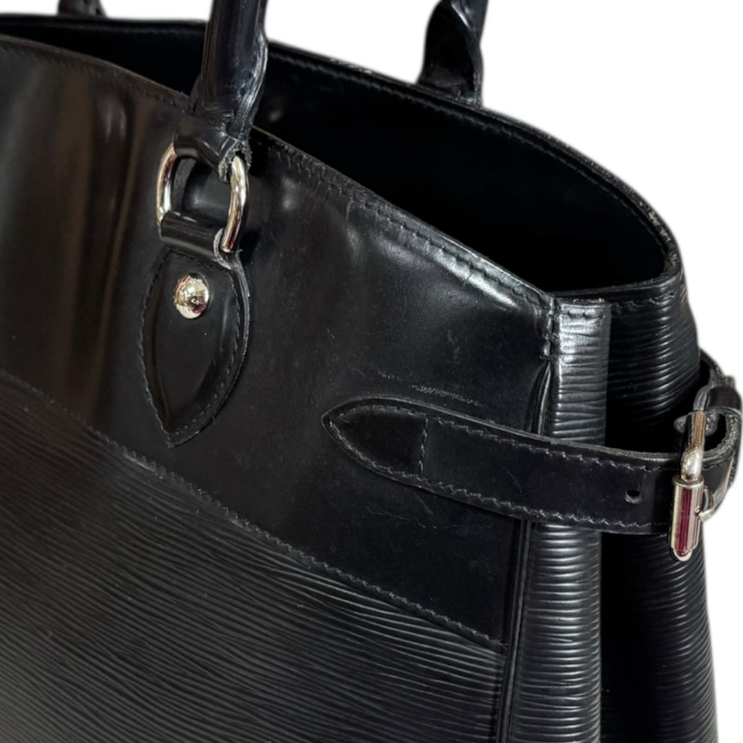 【ショルダー付】ルイヴィトン　エピ　パッシィGM　バッグ 2way　黒 4457 ショルダー付】ルイヴィトン エピ パッシィGM バッグ 2way 黒 4457