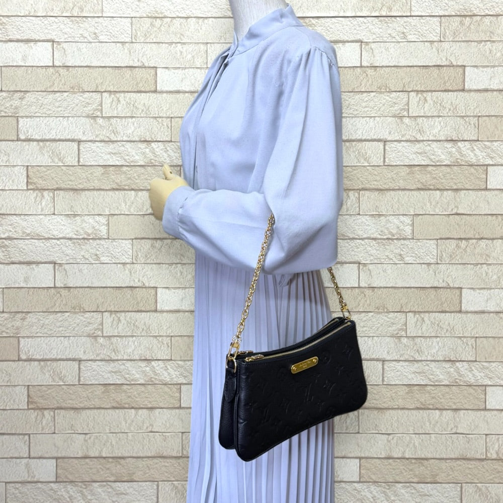 LOUIS VUITTON ルイヴィトン ポシェット リヴ モノグラムアンプラント 