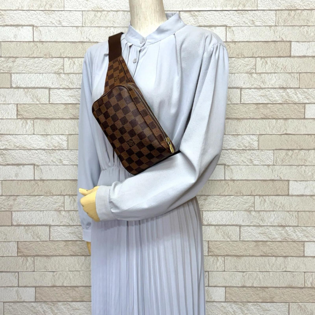 LOUIS VUITTON ルイヴィトン ジェロニモス ダミエ ボディバッグ ダミエ
