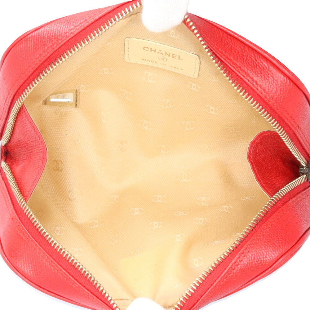 CHANEL シャネル ココボタン ポーチ レザー レディース 中古 – 【公式 CHANEL シャネル ココボタン ポーチ レザー レディース 中古 – 【公式