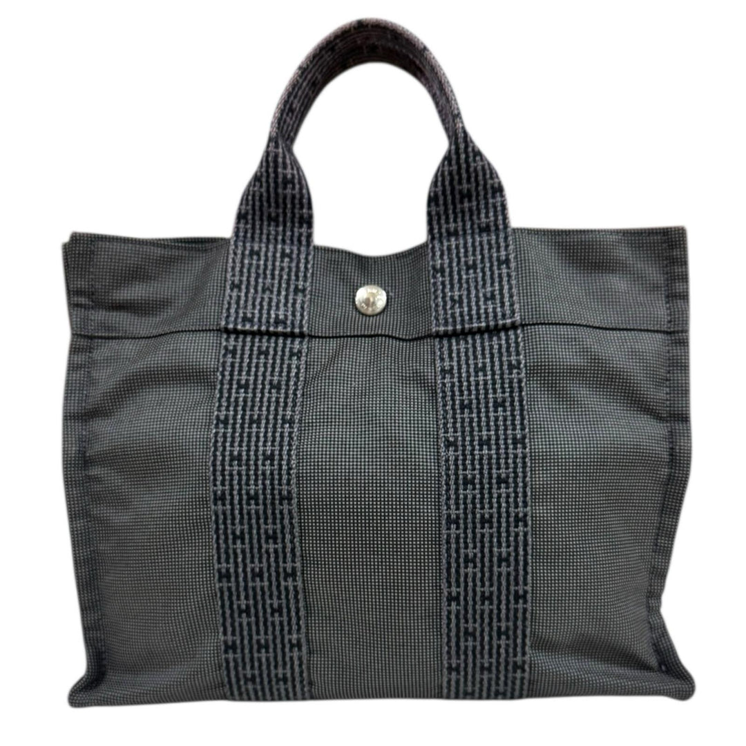 HERMES エルメス トートPM エールライン トートバッグ キャンバス