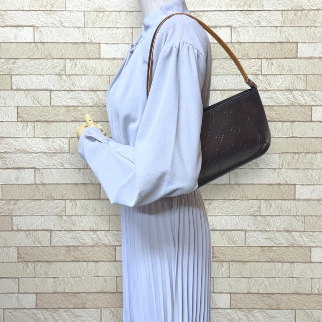 LOUIS VUITTON Fowler Monogram Matte Shoulder Bag Monogram Matte