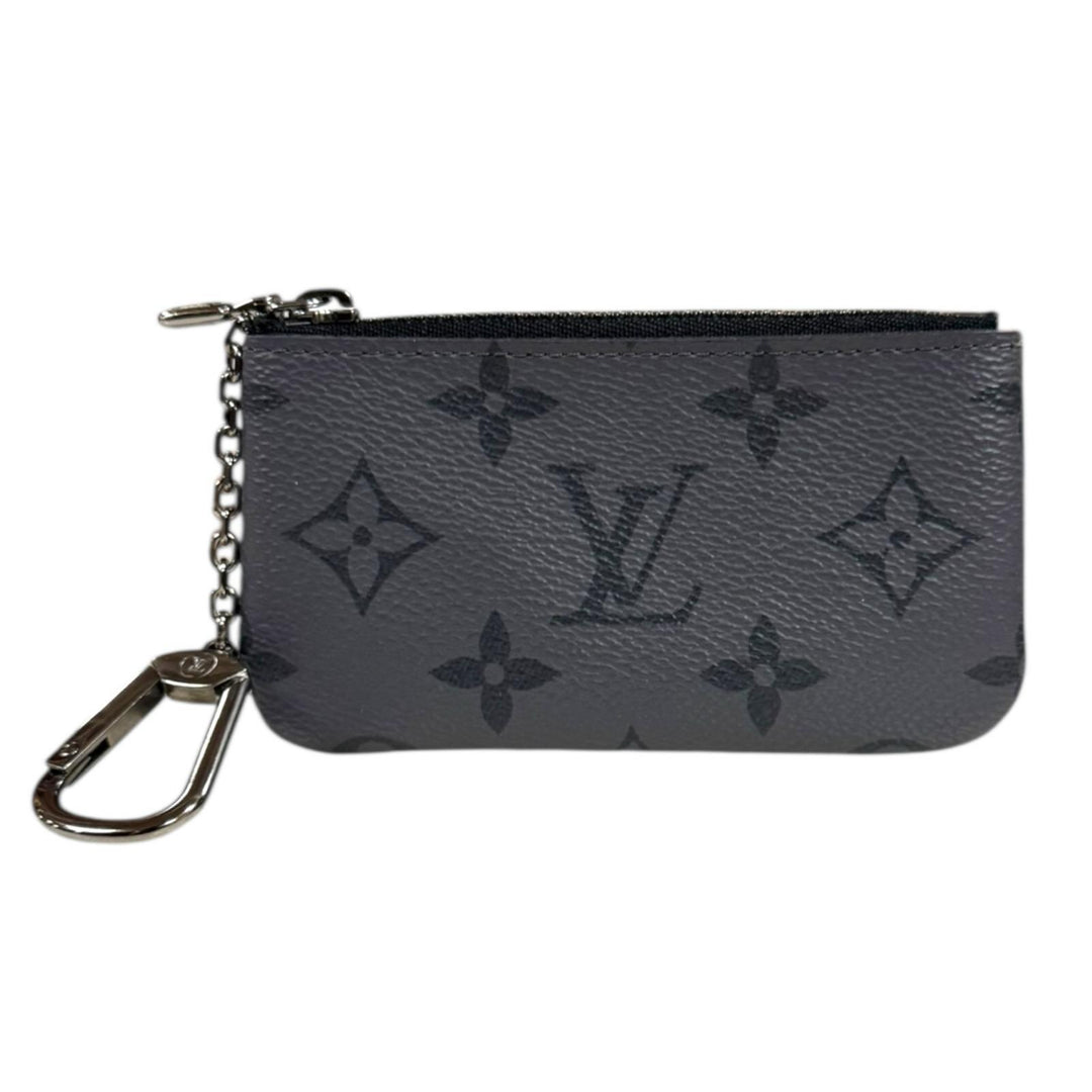 【新品未使用】ヴィトン エクリプス 黒×グレー ポシェット クレ モノグラム LOUIS VUITTON ルイヴィトン ポシェットクレ モノグラムエクリプス