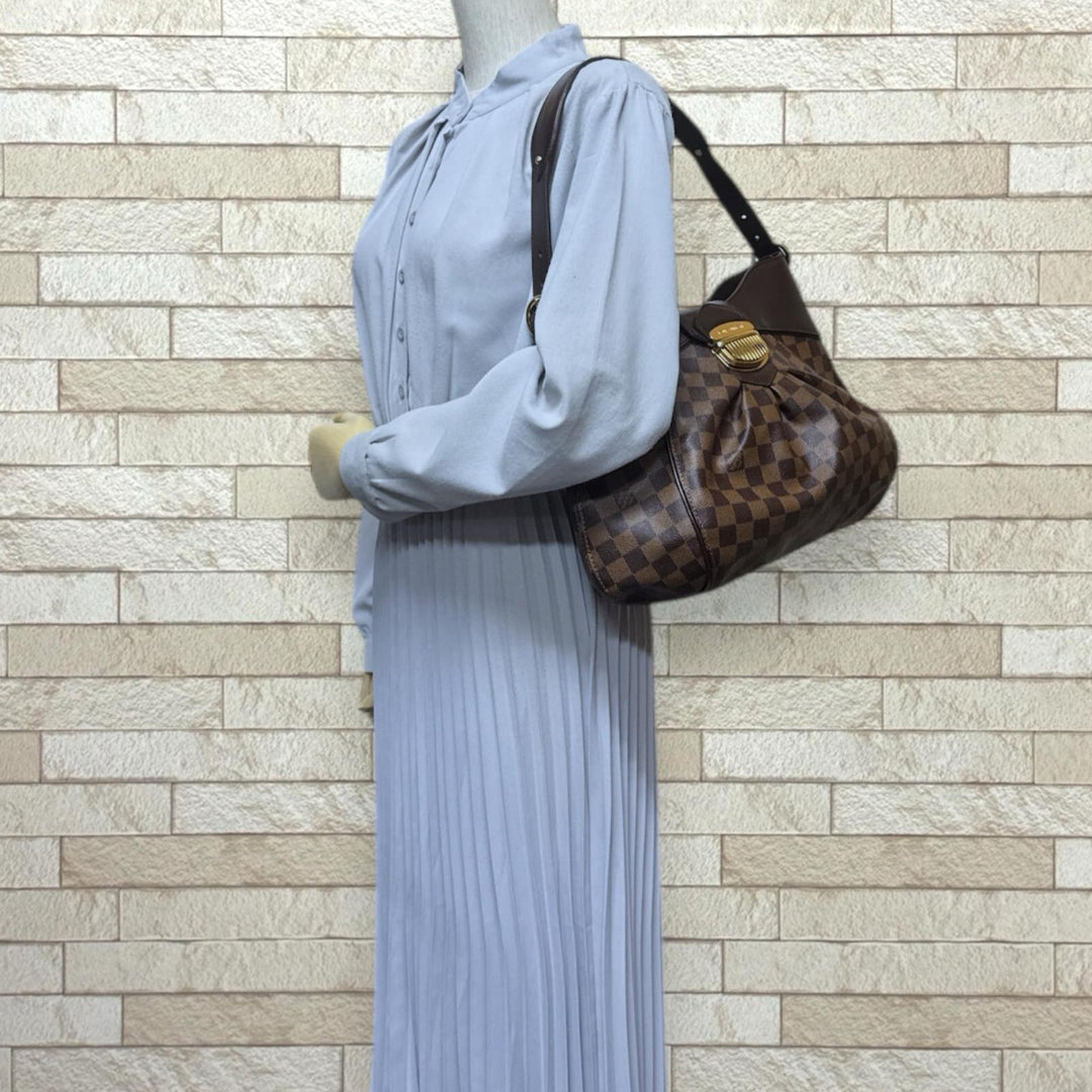 ✨お値下げ中✨　ルイヴィトン　ダミエ　システィナPM ショルダーバッグ LOUIS VUITTON（ルイ・ヴィトン） （美品）ルイヴィトン システィナ PM