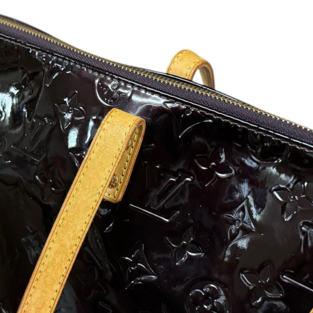 LOUIS VUITTON ルイヴィトン ベルヴューGM ヴェルニ トートバッグ