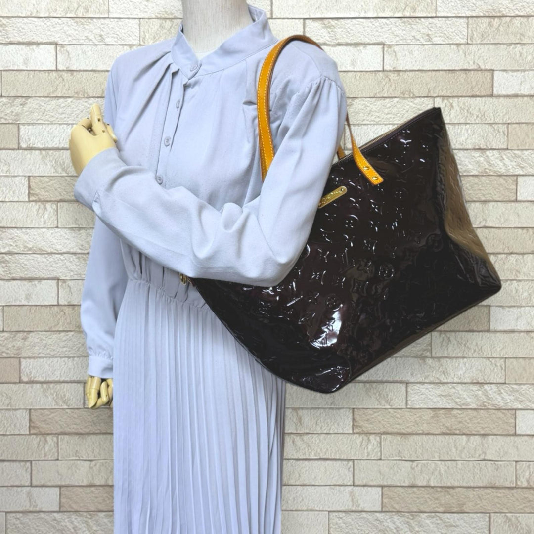 LOUIS VUITTON ルイヴィトン ベルヴューGM ヴェルニ トートバッグ