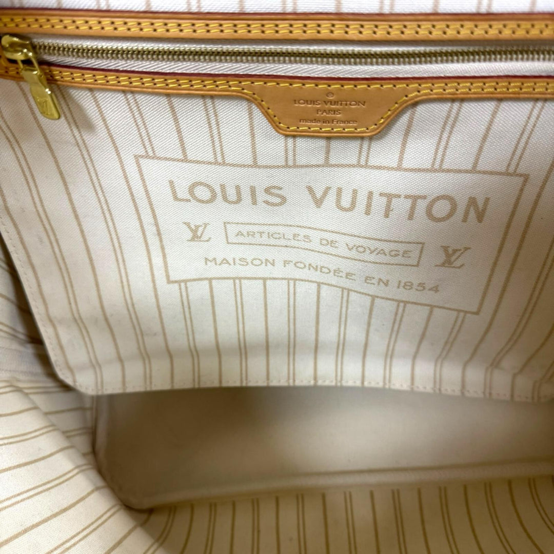 LOUIS VUITTON ルイヴィトン ネヴァーフルMM ダミエアズール トート