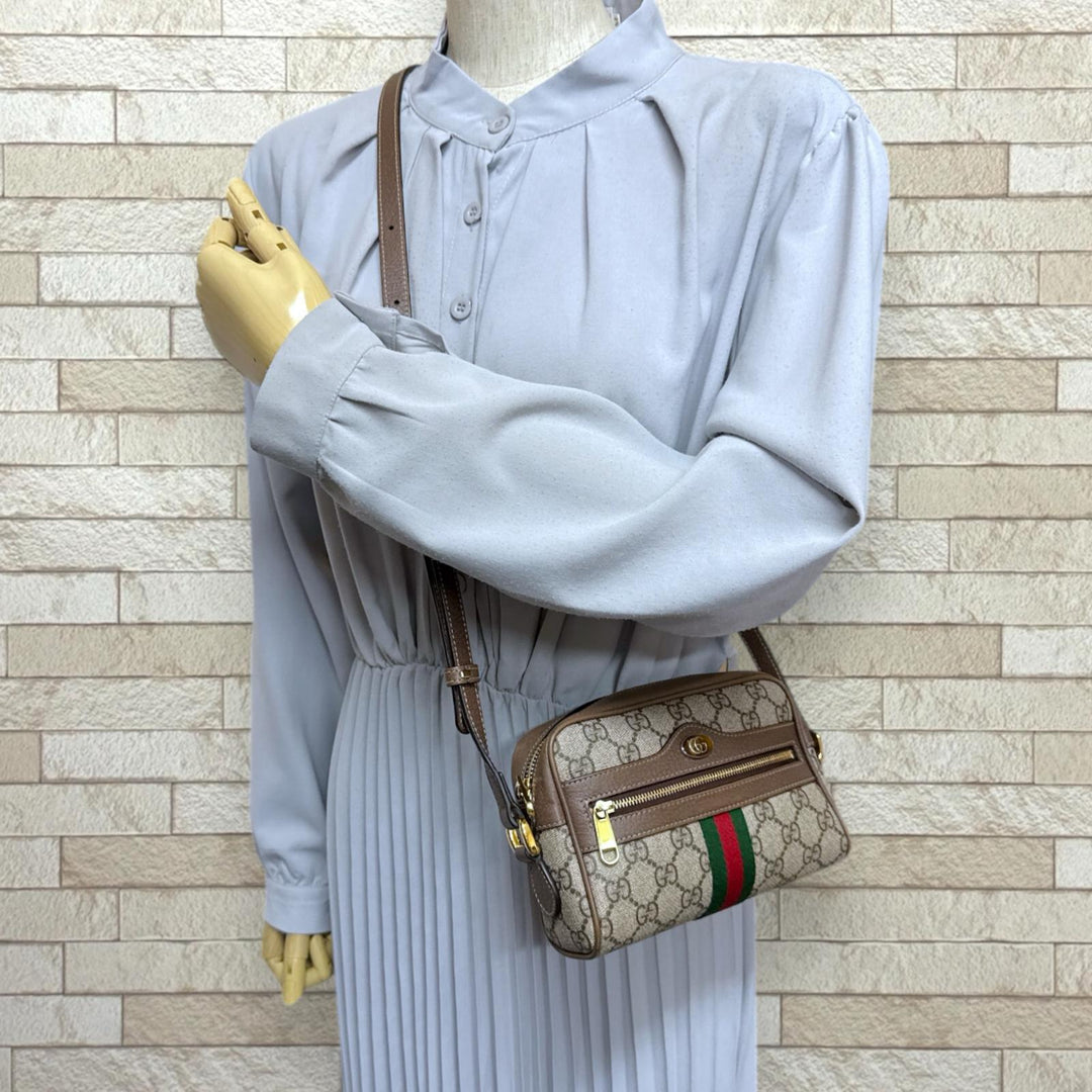 GUCCI グッチ ミニバッグ オフィディア ショルダーバッグ GGスプリーム