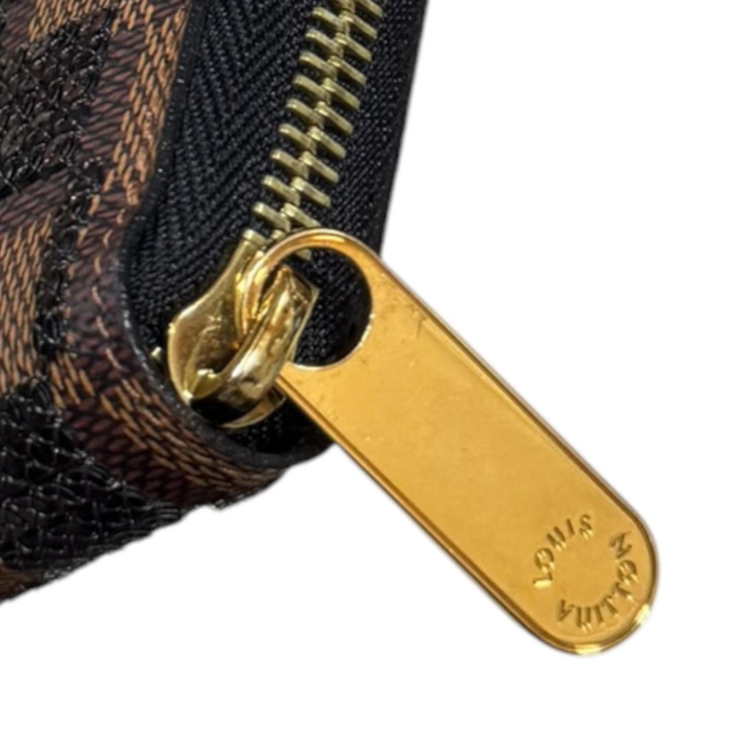 LOUIS VUITTON ルイヴィトン ジッピーウォレット ダミエ パイエット 長