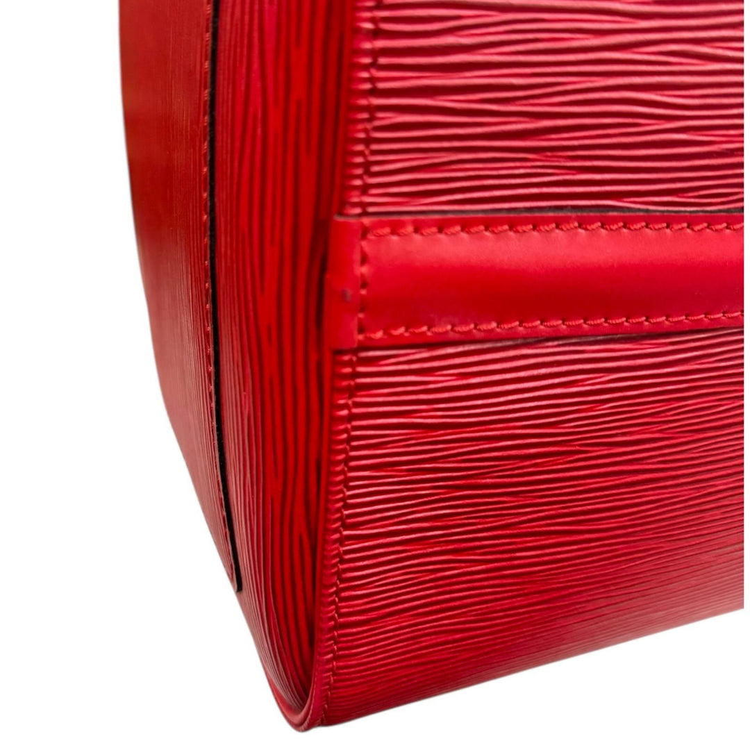 LOUIS VUITTON ルイヴィトン キーポル50 エピ ハンドバッグ エピレザー