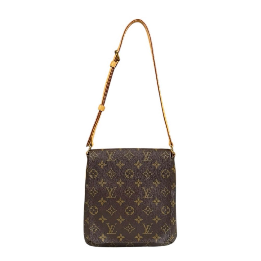 LOUIS VUITTON ルイ・ヴィトン ミュゼット・サルサ ショート ショルダーバッグ モノグラムキャンバス ブラウン レディース【中古】【送料無料】 LOUIS VUITTON ルイヴィトン ミュゼットサルサ ショート モノグラム