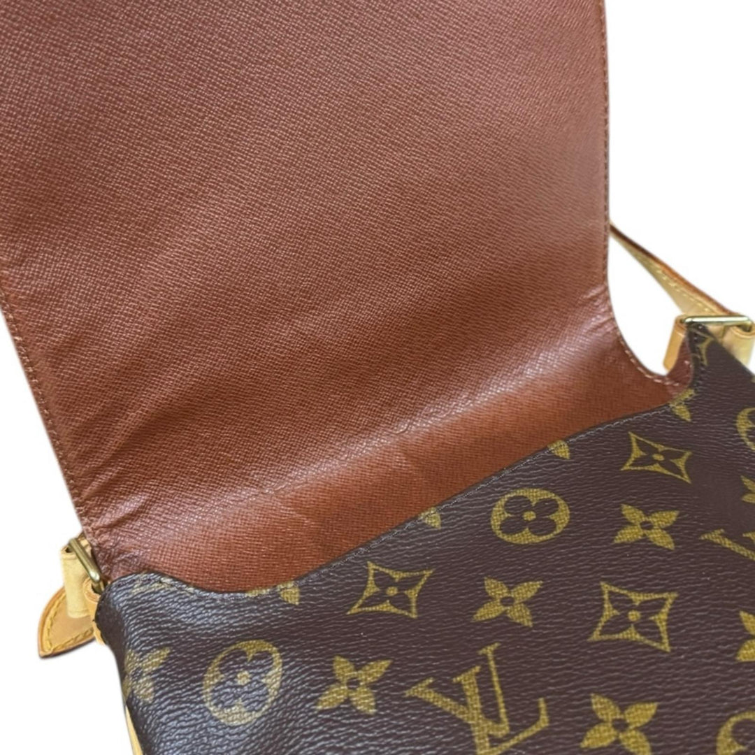 極美品✨ルイヴィトン ミュゼットサルサ ショルダーバッグ モノグラム ブラウン LOUIS VUITTON（ルイ・ヴィトン） ミュゼットサルサ ショート