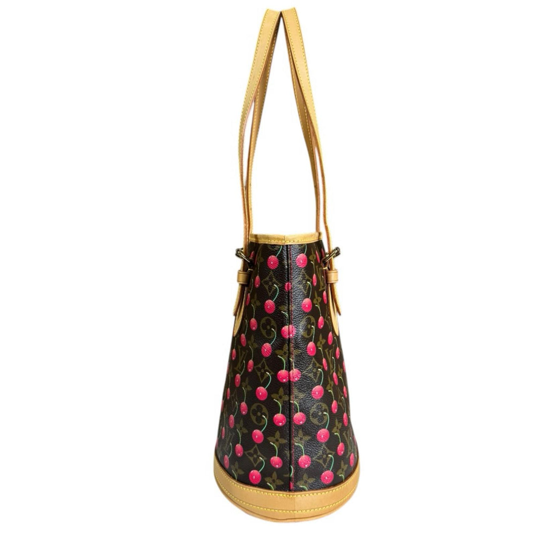 LOUIS VUITTON Takashi Murakami Collaboration Bucket PM Monogram