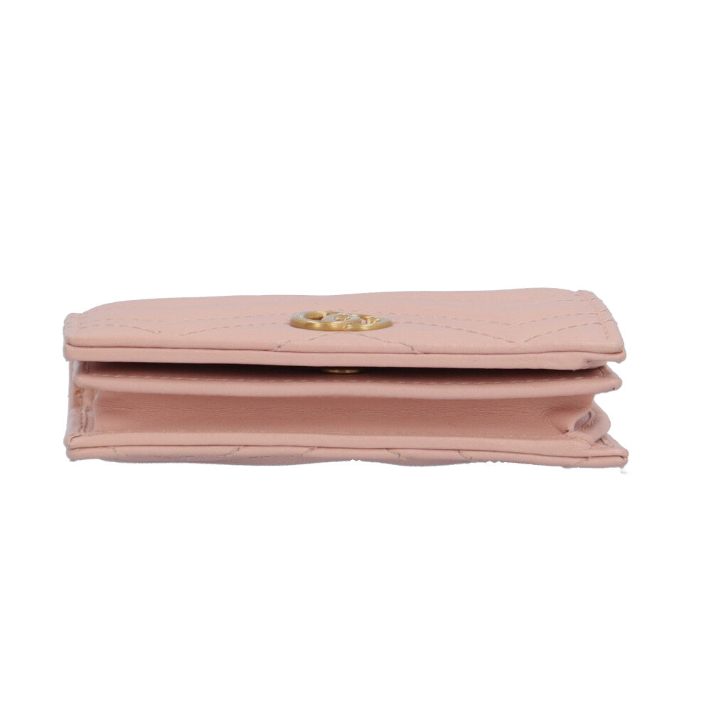 専用ページ【美品】GUCCI GGマーモント ダブルG 二つ折り財布 ピンク GUCCI グッチ GGマーモント ダブルG 二つ折り財布 レザー レディース
