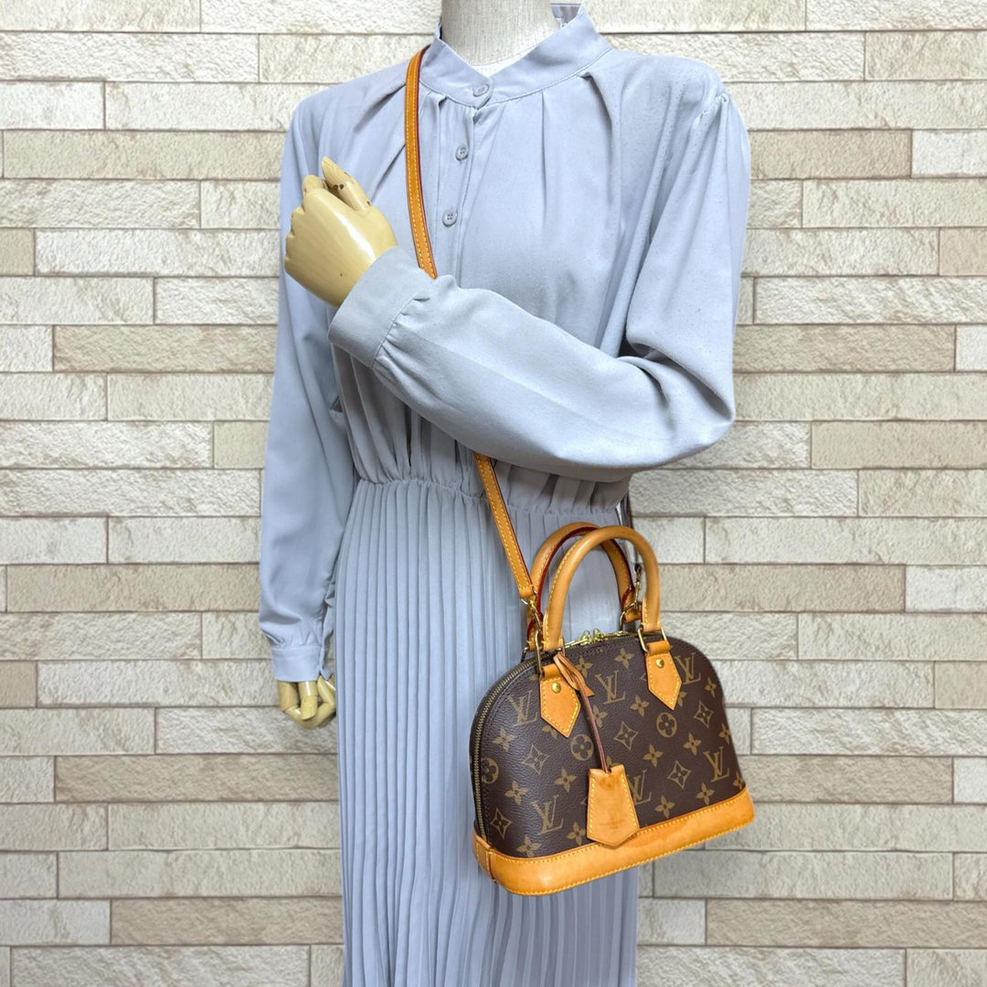 LOUIS VUITTON ルイヴィトン アルマBB モノグラム ショルダーバッグ