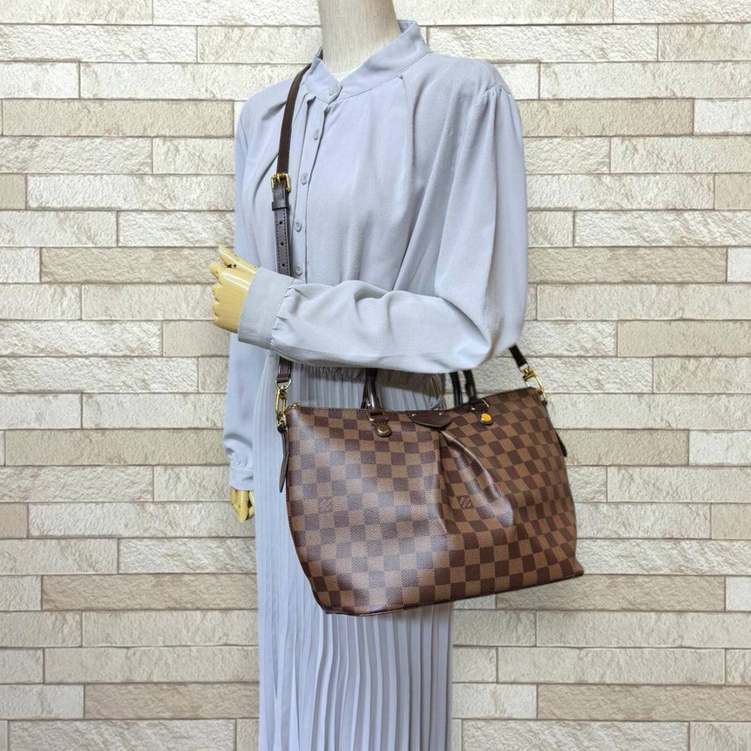 LOUIS VUITTON ルイヴィトン シエナMM ダミエ ショルダーバッグ ダミエ