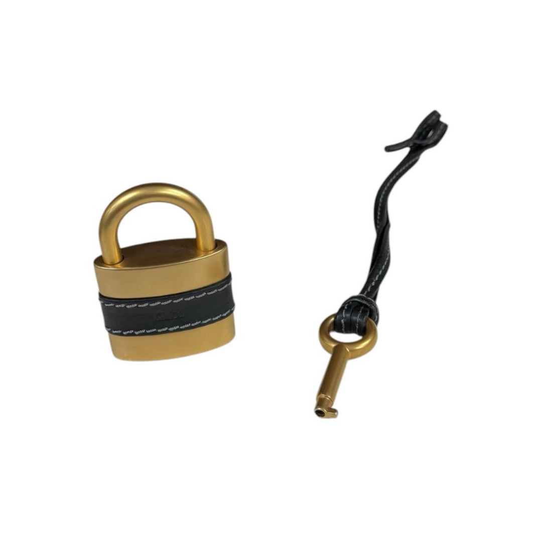 Chloe♠️クロエ♠️パディントン♠️アクセサリーポーチ♠️黒シボ革♠️カデナ Chloe Paddington Medium Handbag Leather Black Ladies Used – 【公式