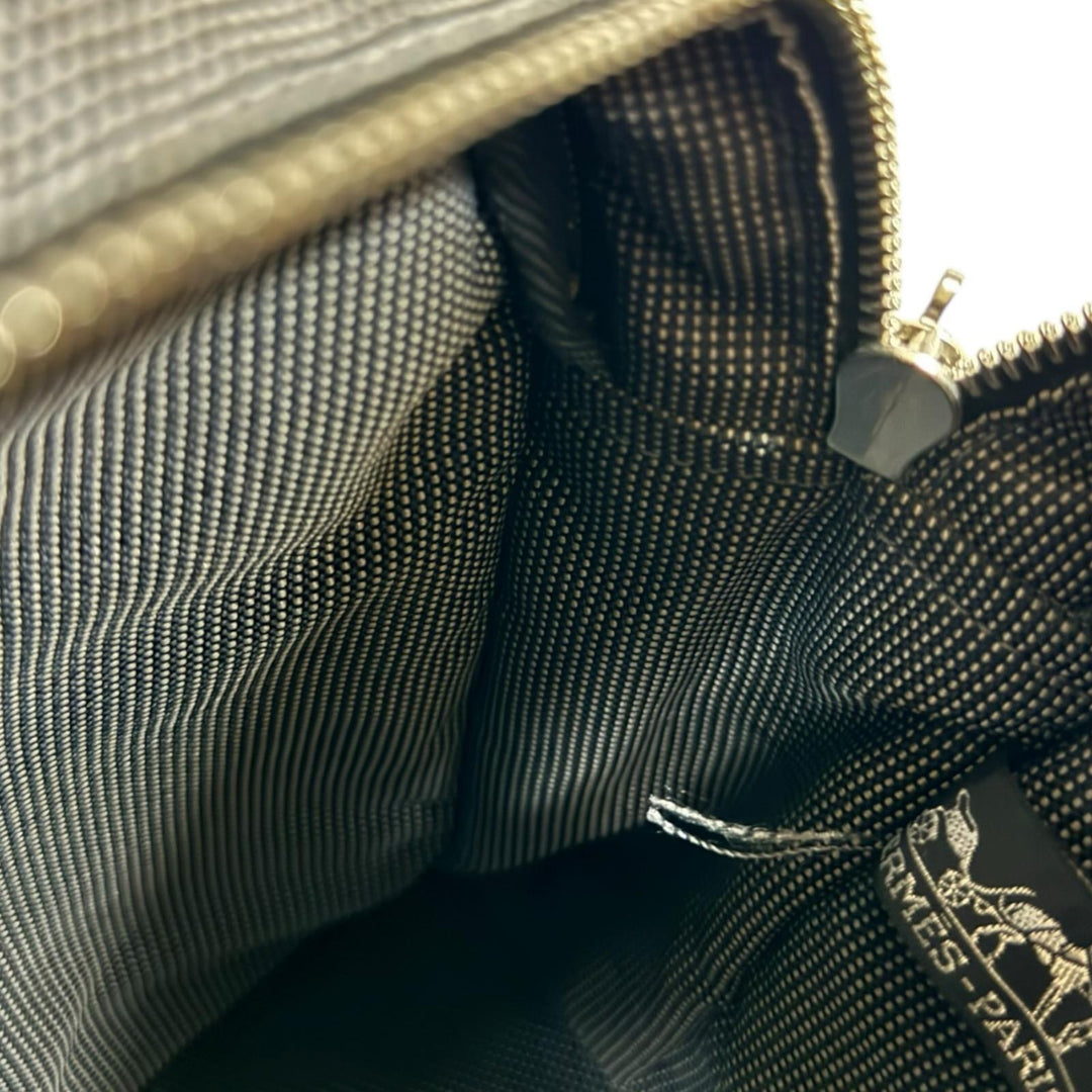 HERMES エルメス トートMM エールライン トートバッグ キャンバス