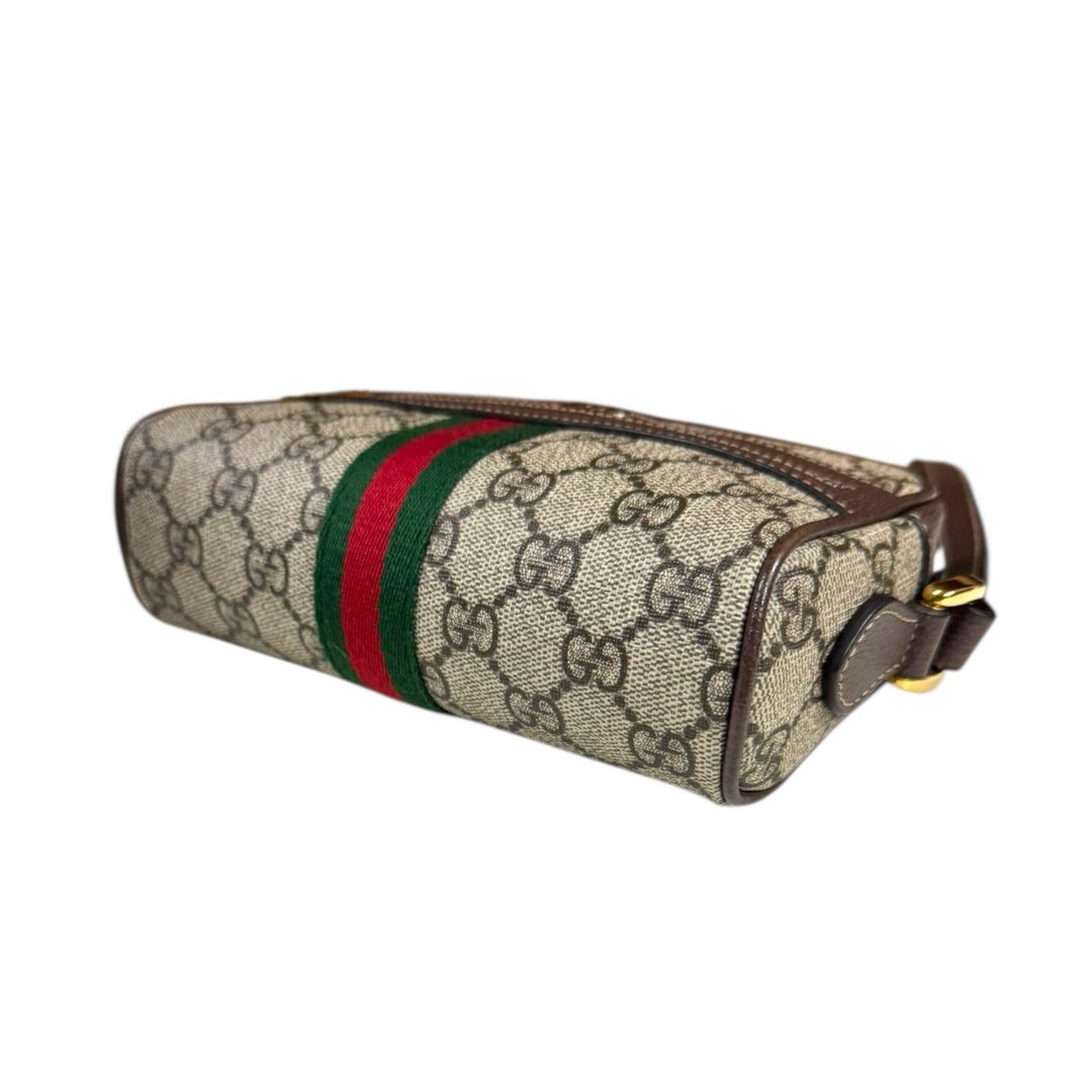 【未使用品】グッチGUCCI オフィディア GGスプリーム ボディーバッグ 茶 GUCCI（グッチ） ボディバッグ Ophidia オフィディア GGスプリーム GG