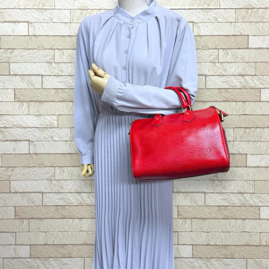 LOUIS VUITTON ルイヴィトン スピーディ25 エピ ハンドバッグ