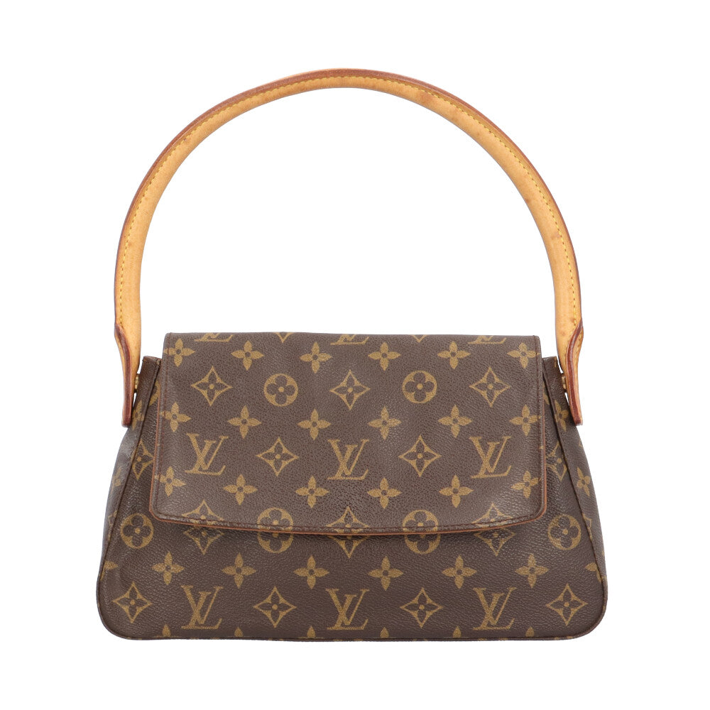LOUIS VUITTON ルイヴィトン ミニルーピング モノグラム ハンドバッグ