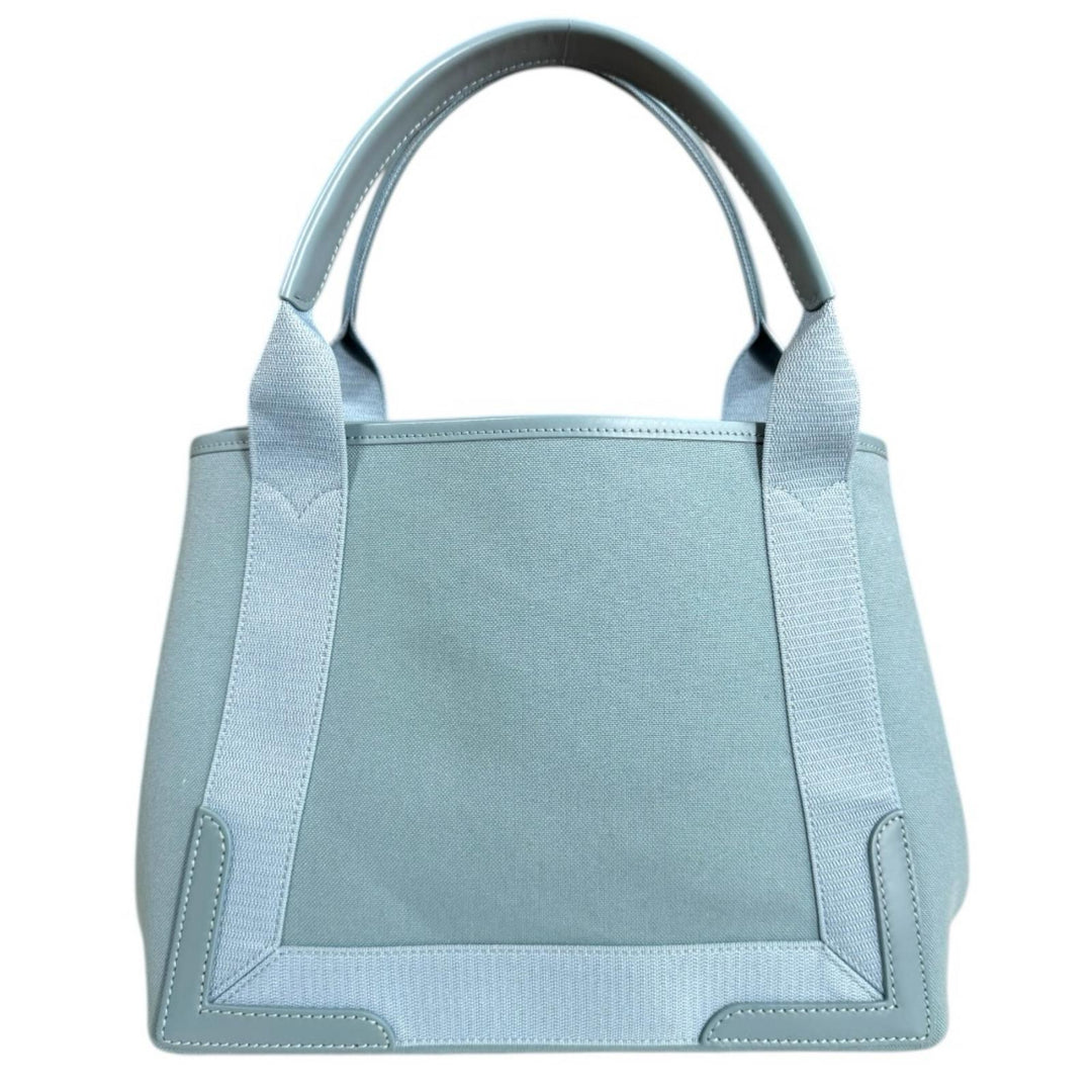 BALENCIAGA バレンシアガ ネイビーカバスS トートバッグ キャンバス