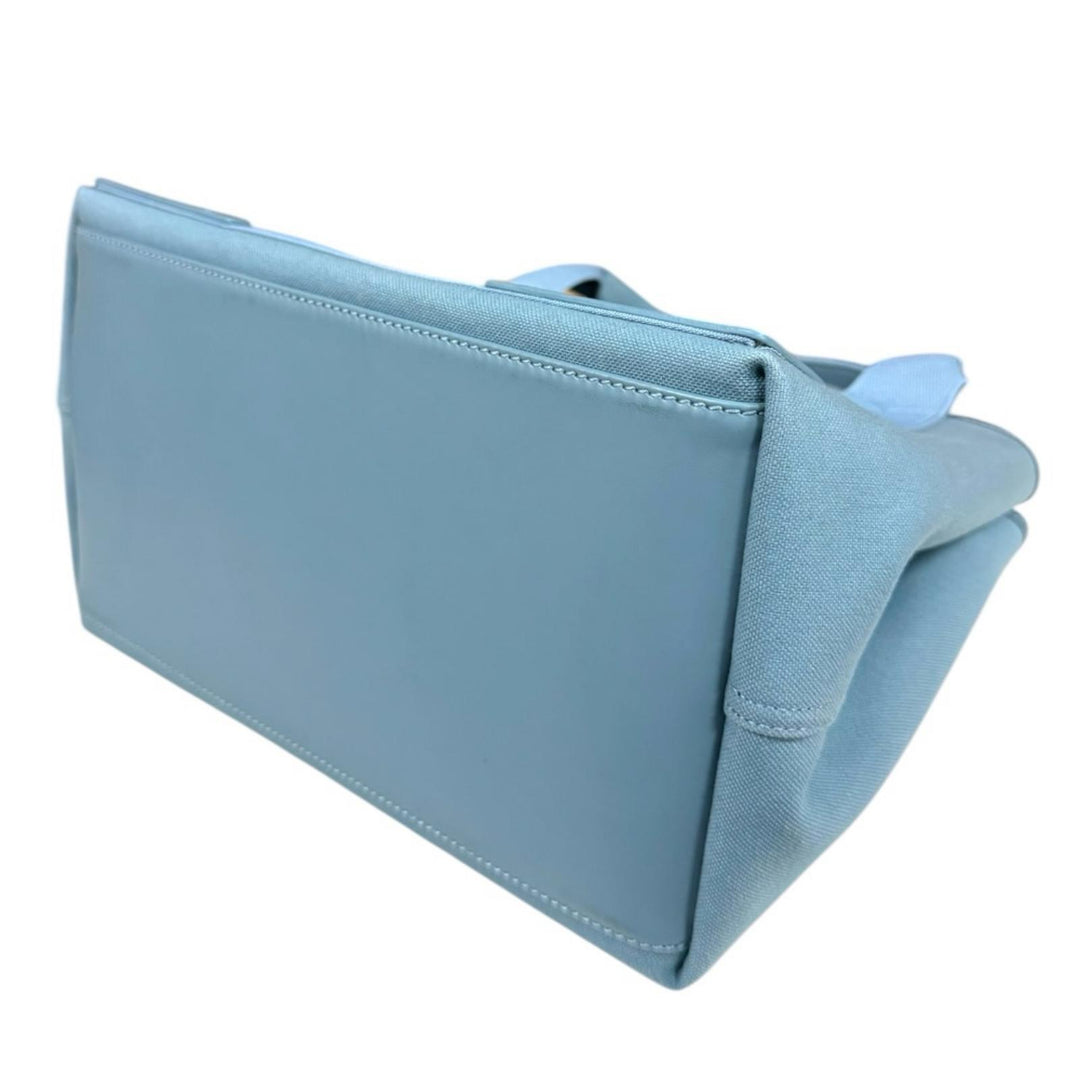 BALENCIAGA バレンシアガ ネイビーカバスS トートバッグ キャンバス