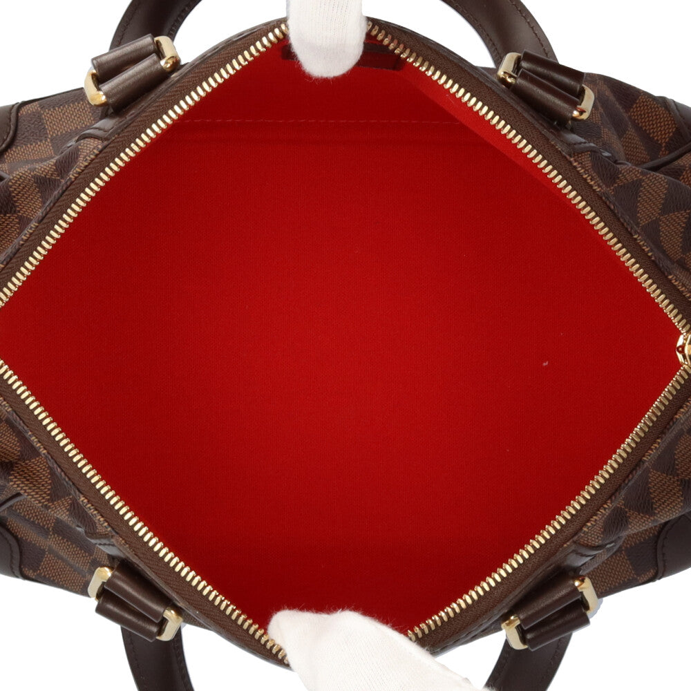 【美品】ルイヴィトン　ダミエ　ヴェローナPM　ハンドバッグ　レディース　ブラウン ヴェローナ ルイヴィトン LOUIS VUITTON ヴェローナPM トートバッグ