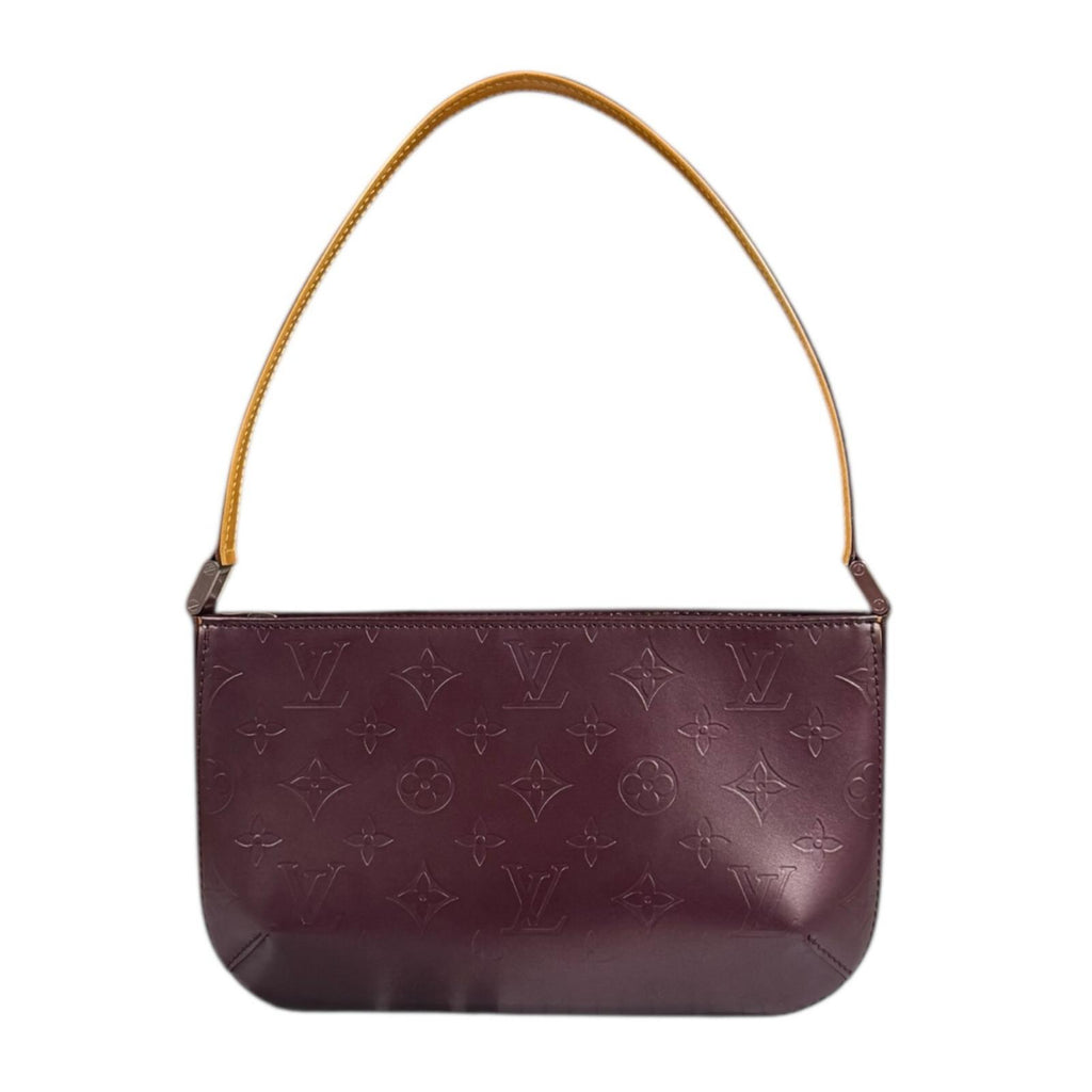 【美品】LOUIS VUITTON モノグラムマット ファウラー　パープル LOUIS VUITTON ルイヴィトン ファウラー モノグラムマット ショルダー