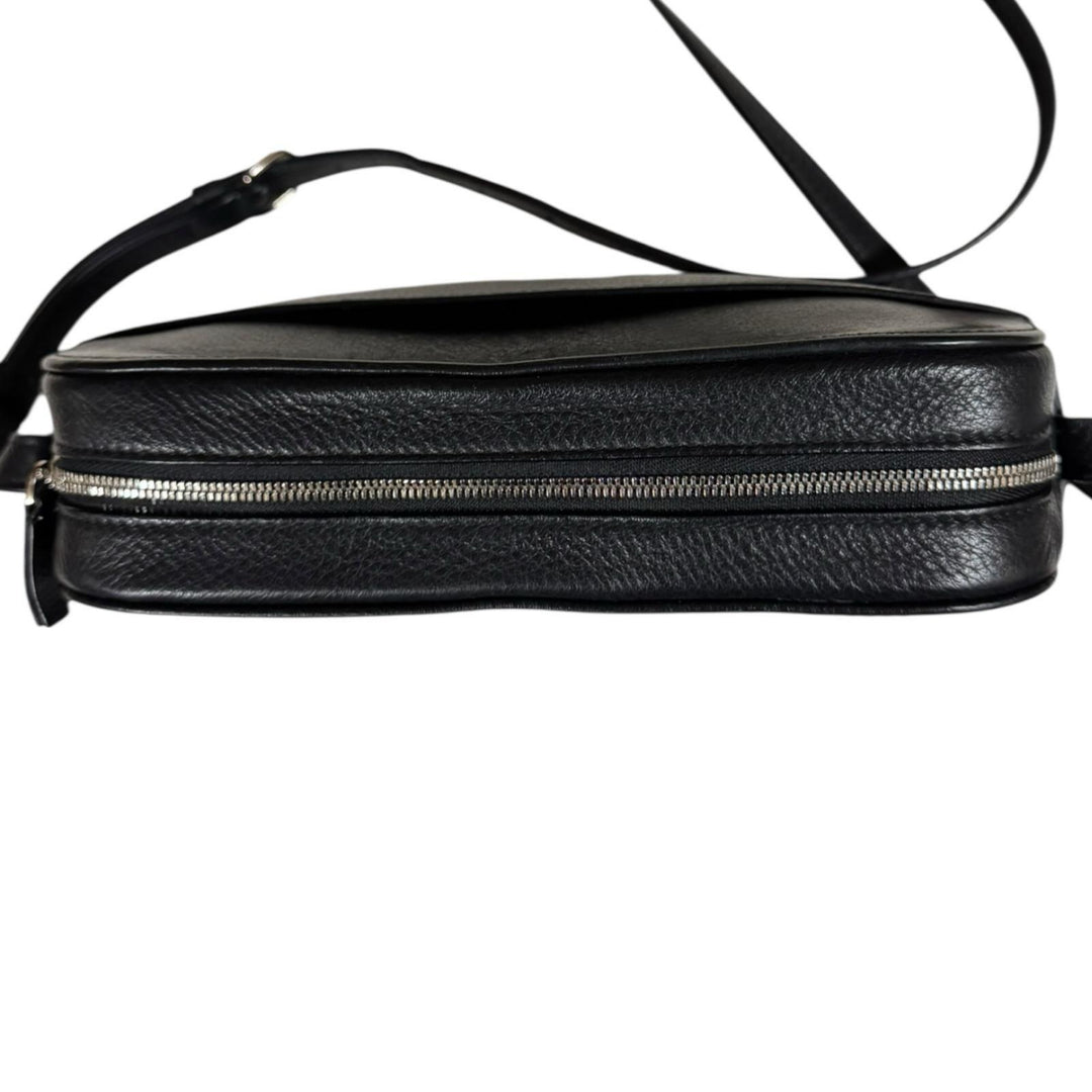 BALENCIAGA バレンシアガ ショルダーバッグ レザー ブラック 