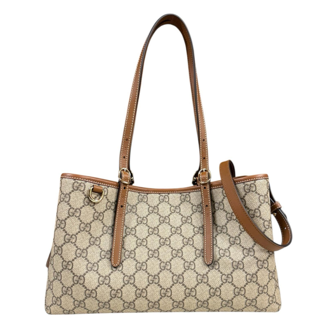 GUCCI グッチ ミディアム トートバッグ GGエンブレム ショルダーバッグ