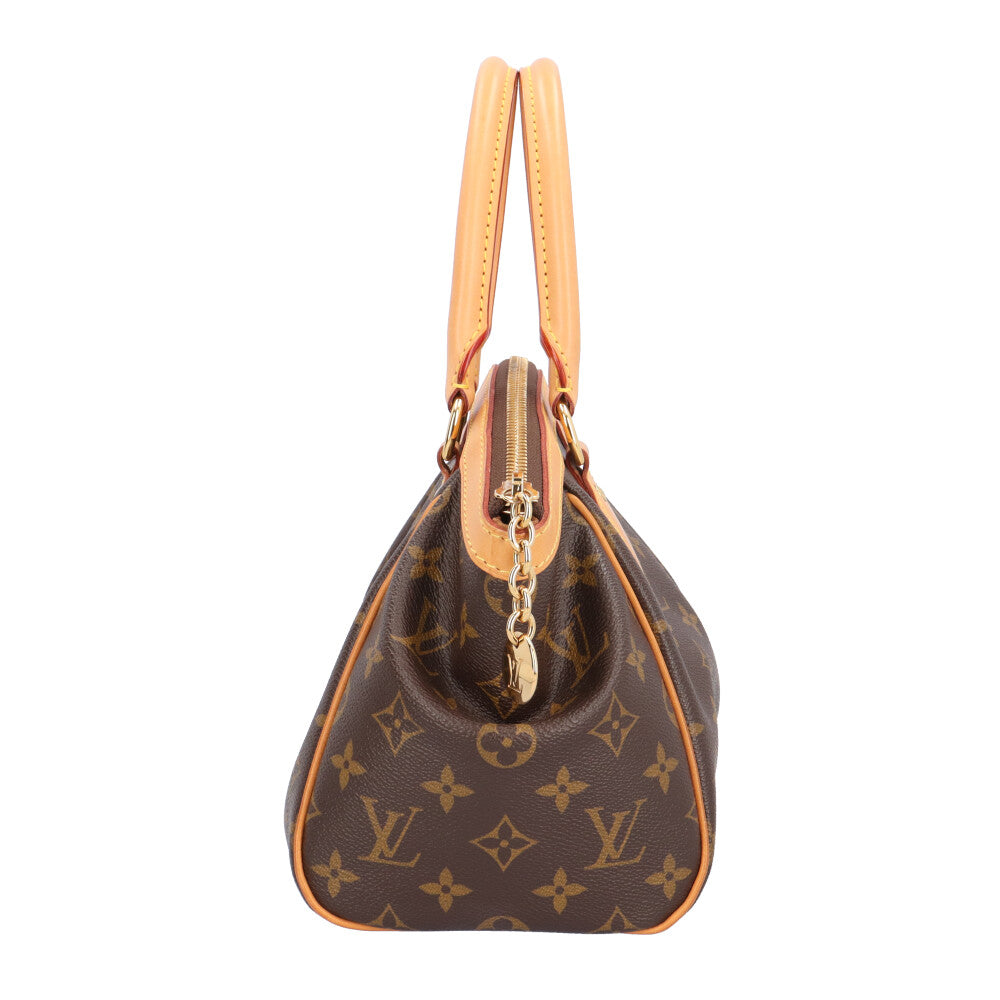 【美品】Louis Vuitton モノグラム ハンドバッグ Tivoli PM LOUIS VUITTON Tivoli PM Monogram Handbag Monogram Canvas Brown